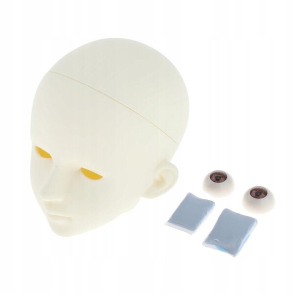 1/3 BJD Puppenkopf mit braunen Augen für 60cm Puppen