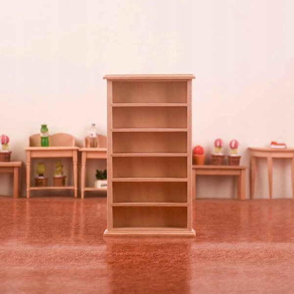 Houten poppenhuiscadeau - Mini-displayplank 1:12