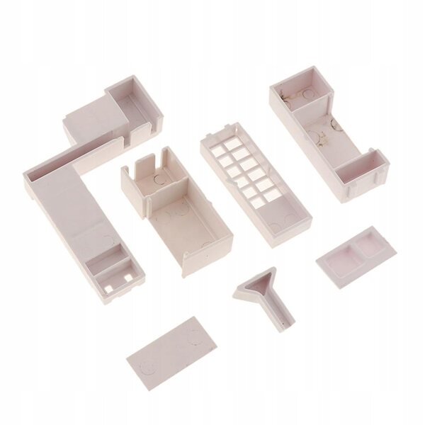Küchenmöbel-Set im Maßstab 1:50 für Modellbau und Puppenhäuser