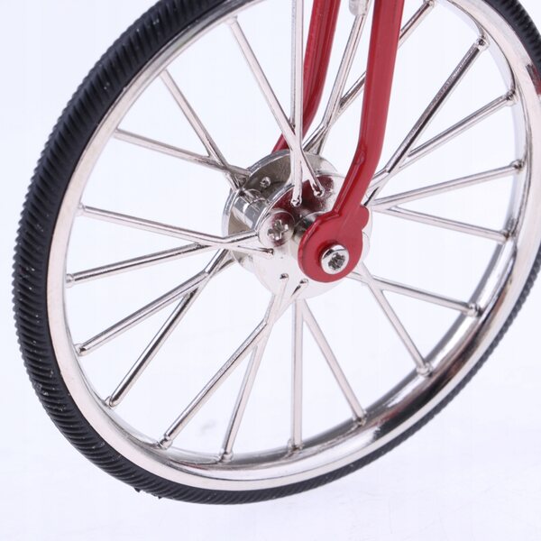 Miniatura bicicletta da corsa in lega scala 1:10 per casa delle bambole