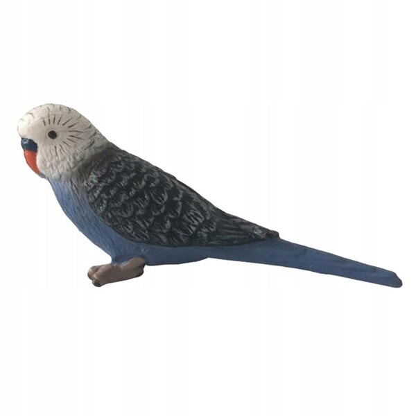Miniatura uccello modello papera in PVC ecologico, resistente e dettagliato 7,5 cm
