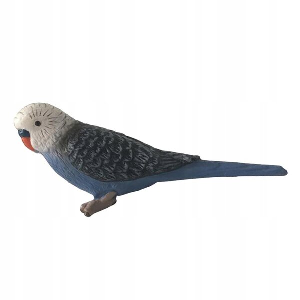 Miniatura uccello modello papera in PVC ecologico, resistente e dettagliato 7,5 cm