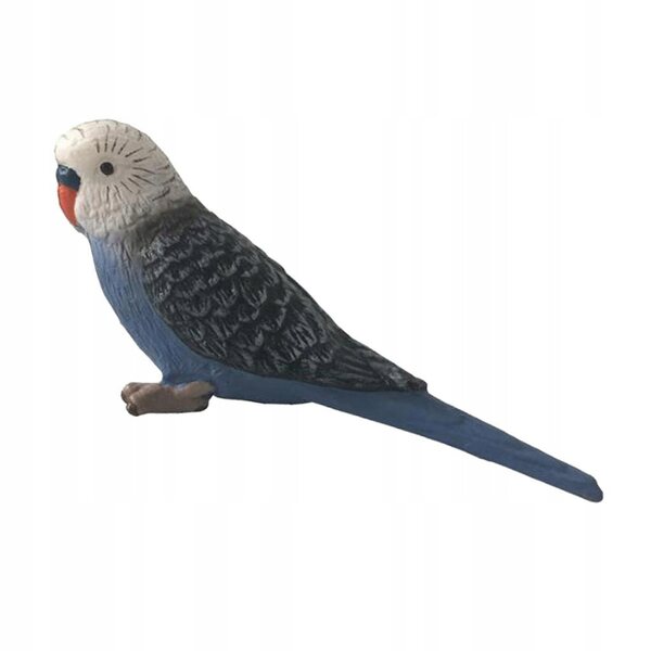Miniatura uccello modello papera in PVC ecologico, resistente e dettagliato 7,5 cm