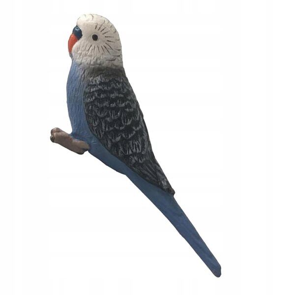 Miniatura uccello modello papera in PVC ecologico, resistente e dettagliato 7,5 cm