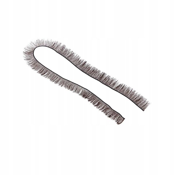 Lot de 8 faux cils noirs pour poupées BJD, 200x8 mm, look élégant