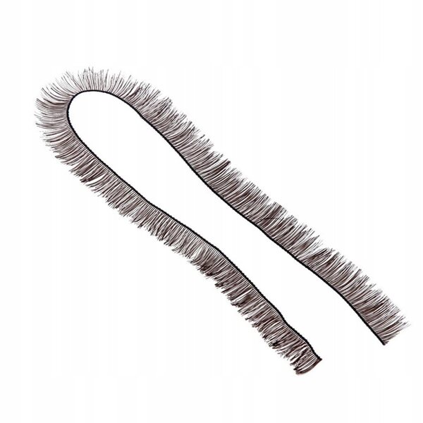 Lot de 8 faux cils noirs pour poupées BJD, 200x8 mm, look élégant