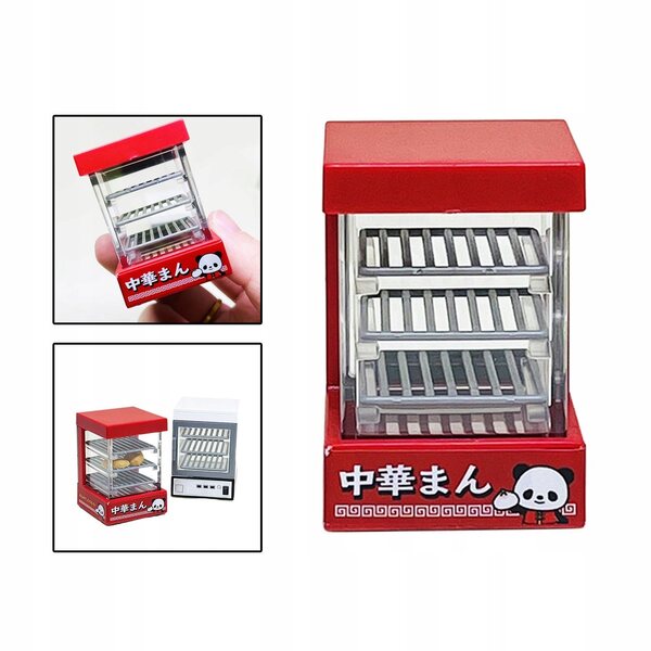 Μινιατούρα Ξύλινο Ντουλάπι Κουζίνας για Διακόσμηση Κουκλόσπιτου 1/6