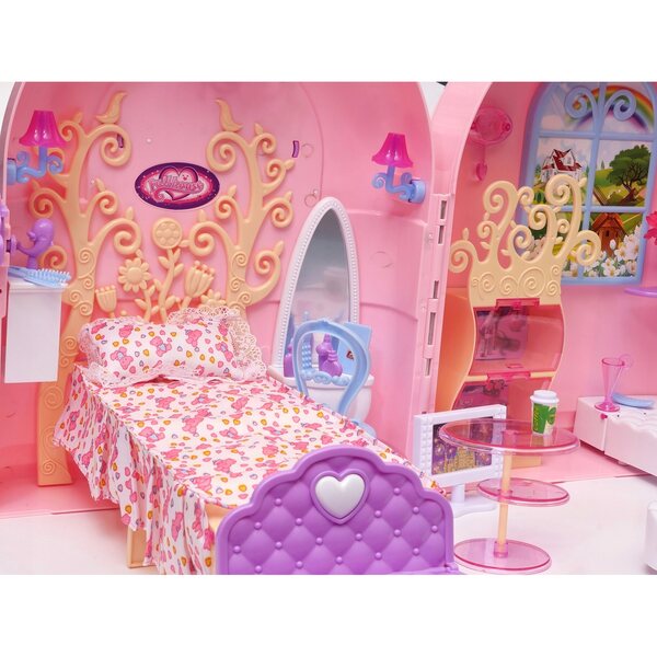 Cottage in valigia con accessori per bambini, compatto e portatile