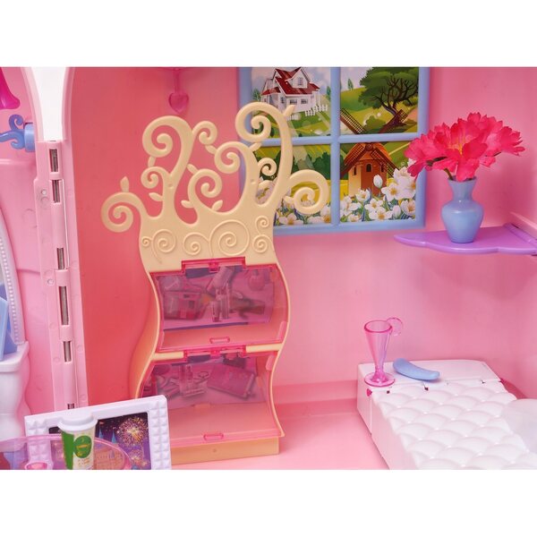 Cottage in valigia con accessori per bambini, compatto e portatile