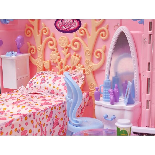 Cottage in valigia con accessori per bambini, compatto e portatile