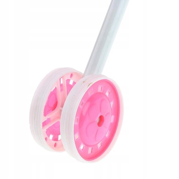 Mini Passeggino Pieghevole per Bambini Gioco Simulazione Rosso