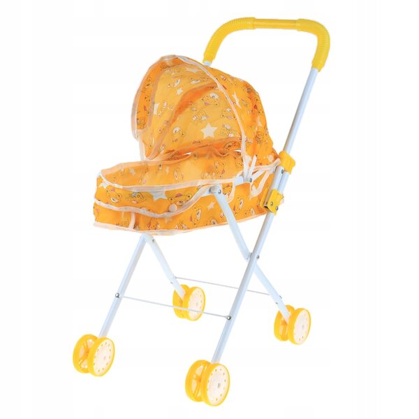 Mini passeggino pieghevole per bambini con gioco di ruolo, leggero e portatile