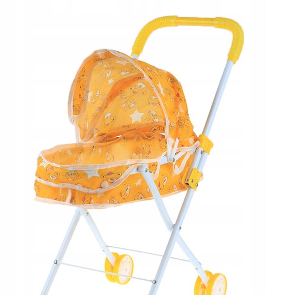 Mini passeggino pieghevole per bambini con gioco di ruolo, leggero e portatile
