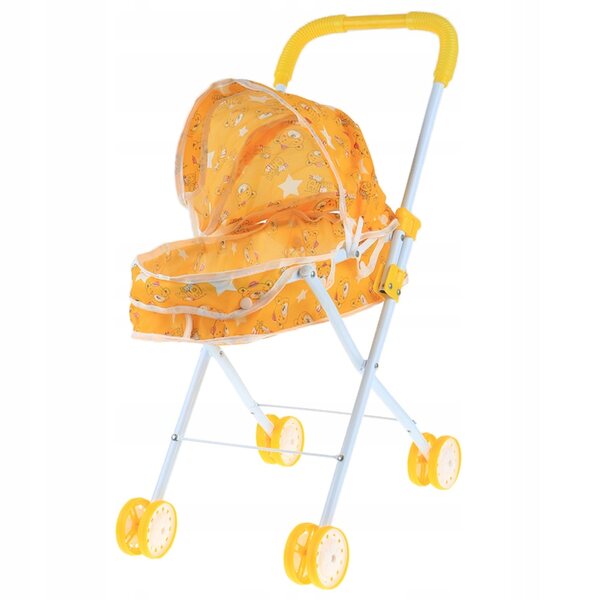 Mini passeggino pieghevole per bambini con gioco di ruolo, leggero e portatile