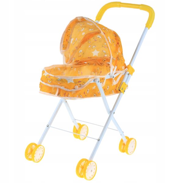 Mini passeggino pieghevole per bambini con gioco di ruolo, leggero e portatile
