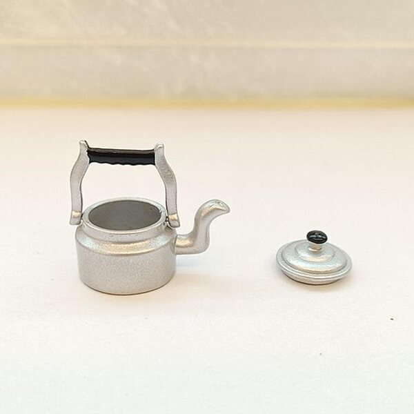 Czajniczek Miniaturen für Puppenhaus-Dekoration, 1:12, einzigartiges Accessoire
