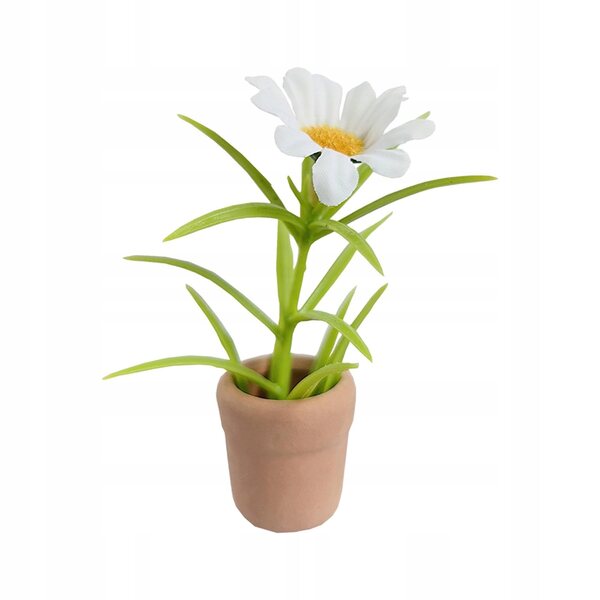 Miniatuurbloemen in potten voor poppenhuis 1:6 realistische decoratieve accessoires