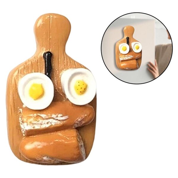 Miniatura tagliere in resina per cucina di casa delle bambole 1/6