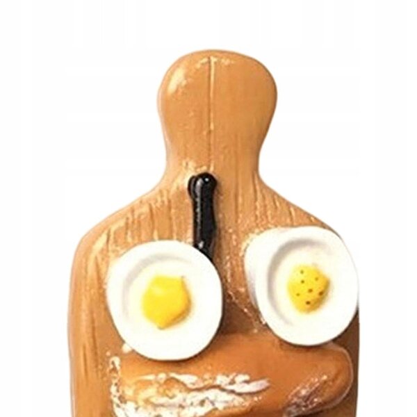 Miniatura tagliere in resina per cucina di casa delle bambole 1/6