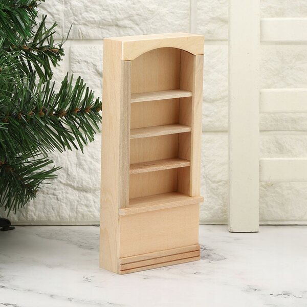 Königliche Holzminiatur 1:12 für Puppenhauszubehör und Dekorationen