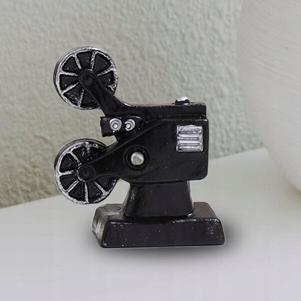 Mini Modello Camera Video in Resina 1:12 per Casa delle Bambole e Decorazioni