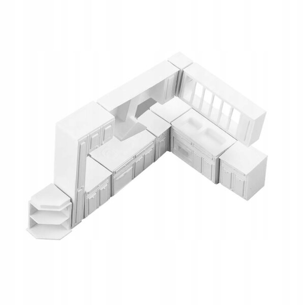 1:25 Küchenminiatur für DIY-Modell-Puppenhaus-Küchenmöbel