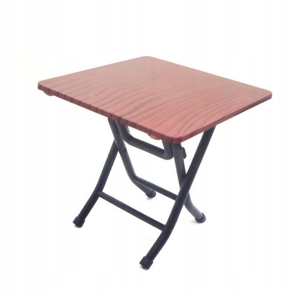 Ensemble miniature de table et 4 chaises pour maison de poupée en bois 1/12