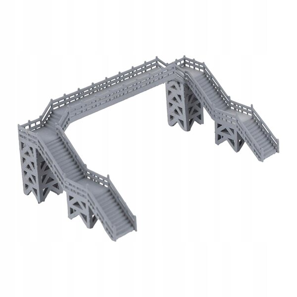 DIY-Eisenbahnbrücken-Set im Maßstab 1:160 für Landschaftsmodelle und Modelleisenbahnen
