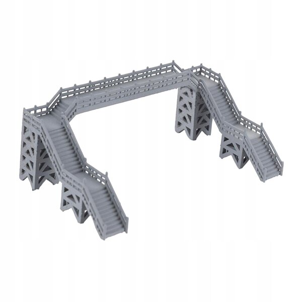 DIY-Eisenbahnbrücken-Set im Maßstab 1:160 für Landschaftsmodelle und Modelleisenbahnen