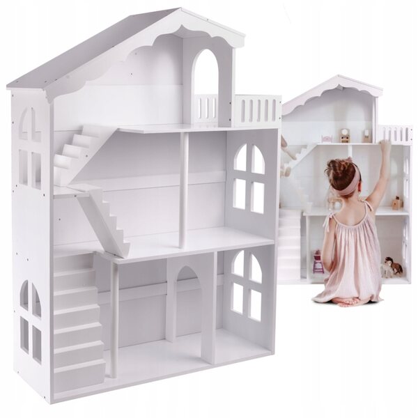 Libreria XXL House in Legno per Bambini con Design Gioioso