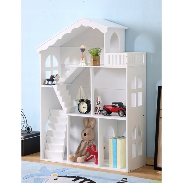 Libreria XXL House in Legno per Bambini con Design Gioioso