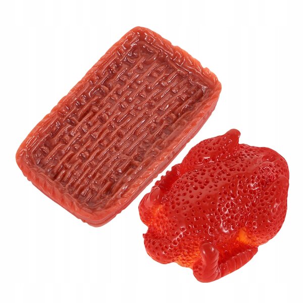 Miniatura realistico di tacchino arrosto per casa delle bambole scala 1:12