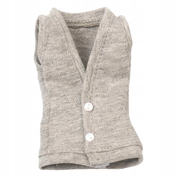 Mini gilet per ragazze lavorato a maglia per bambole da 12 pollici 1/6 figure