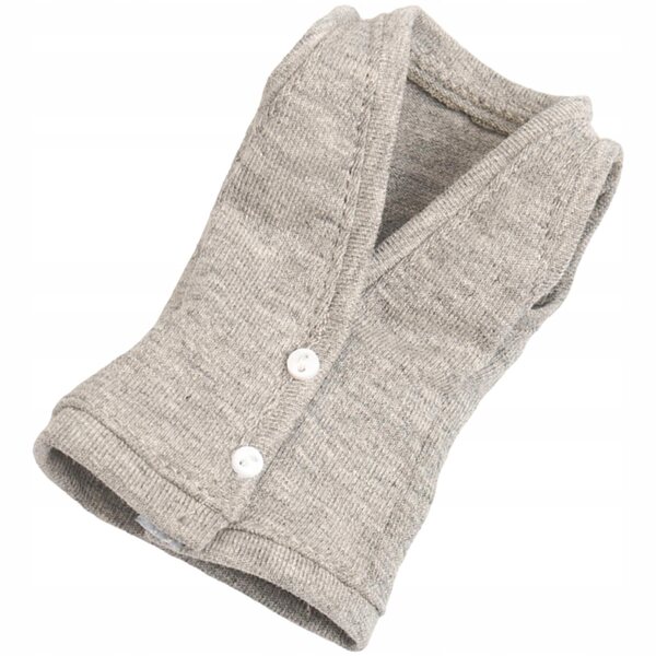 Mini gilet per ragazze lavorato a maglia per bambole da 12 pollici 1/6 figure