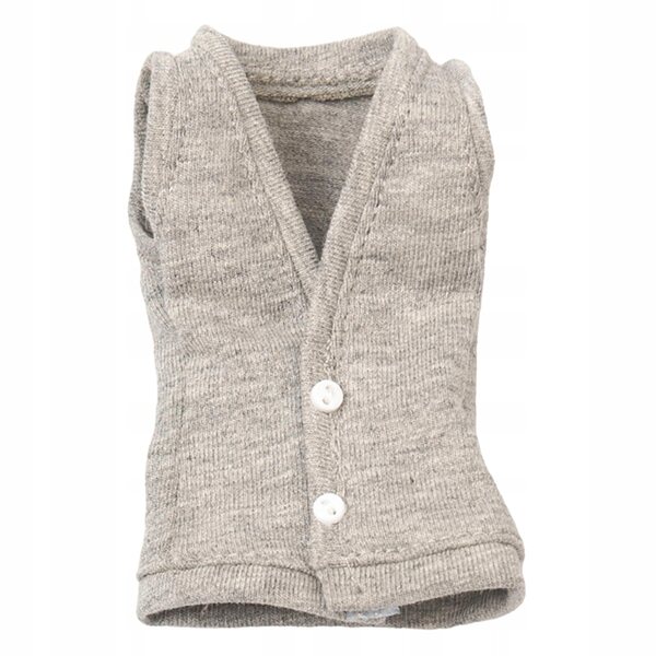 Mini gilet per ragazze lavorato a maglia per bambole da 12 pollici 1/6 figure