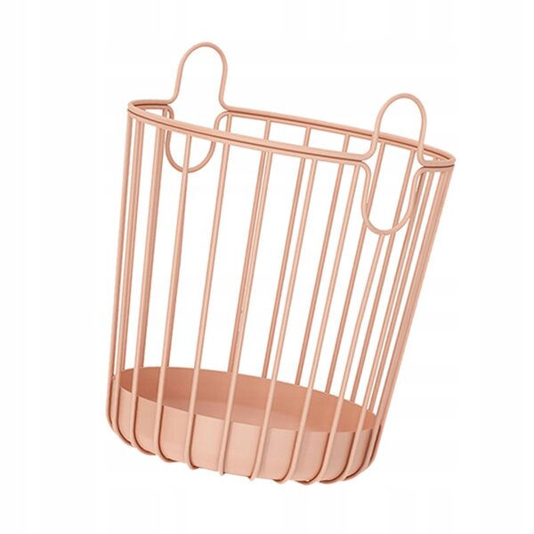 Kosz na pranie rosa in tessuto resistente, capiente e impermeabile 36x42 cm