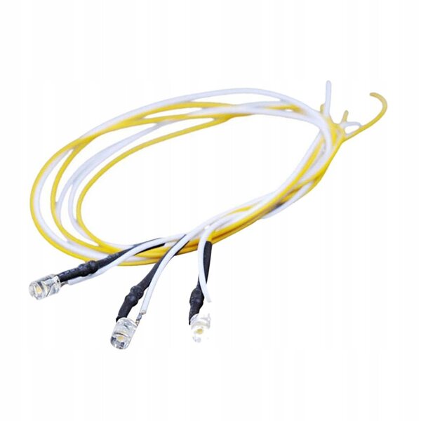 Kit 5 cavi LED per illuminazione modellismo e decorazioni con bassa energia