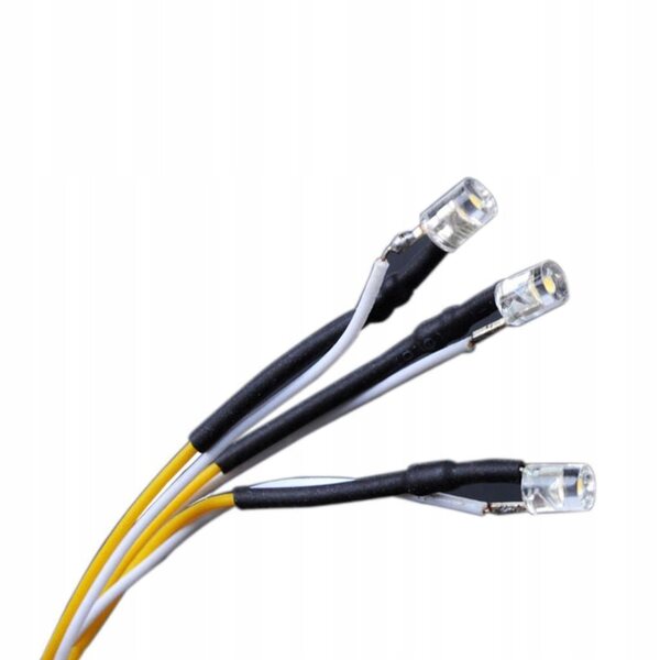 Kit 5 cavi LED per illuminazione modellismo e decorazioni con bassa energia