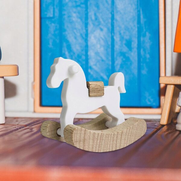 Mobili in Miniatura per Casa delle Bambole Scala 1:12 - Letto, Sedia, Tavolo e Accessori