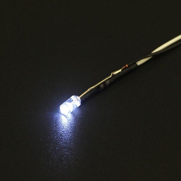 Lot de 5 câbles LED pour éclairage DIY, maquettes, trains et dioramas 250 mm
