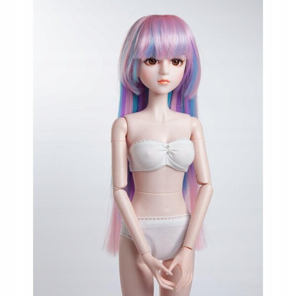 16 Zoll lange lockige Peruka für 1/4 BJD YOSD Puppen in verschiedenen Farben