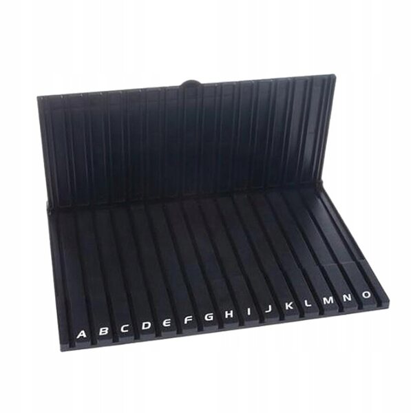 Schwarzer Organisations-Wäscheständer 20x20 cm für Zubehör und Modellbau