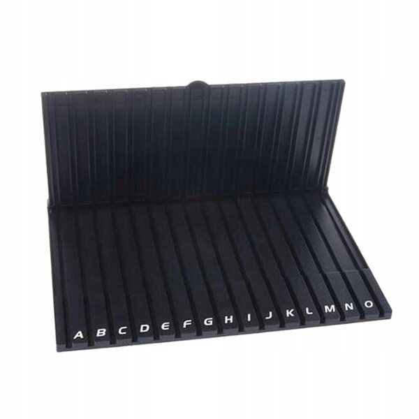 Stenditoio Organizzatore Nero 20x20 cm per Accessori e Modellismo