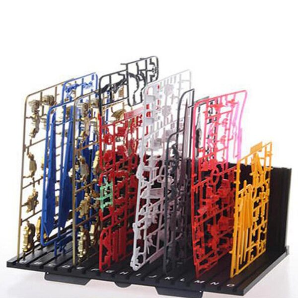 Stenditoio Organizzatore Nero 20x20 cm per Accessori e Modellismo