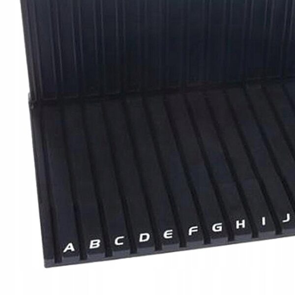 Stenditoio Organizzatore Nero 20x20 cm per Accessori e Modellismo