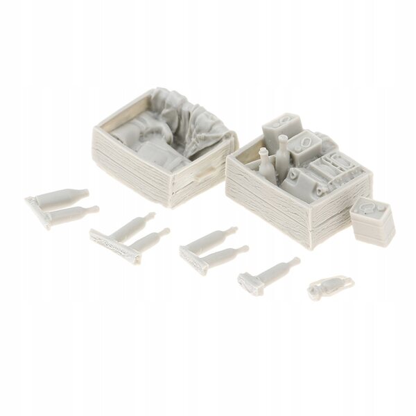 Kit Modellismo 1:35 Soldato Militare in Resina con Accessori Miniatura DIY