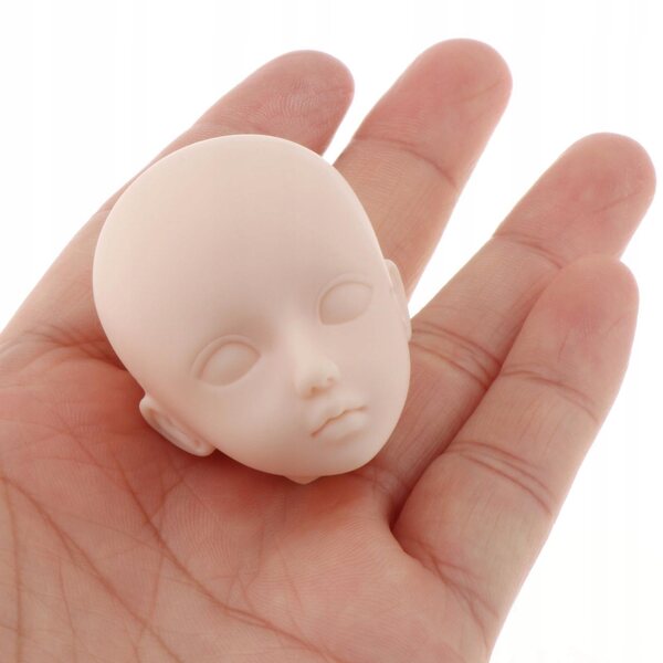BJD 25 cm 1/6 Gelenkkörper mit Kunststoffkopf ohne Augen, normale Haut