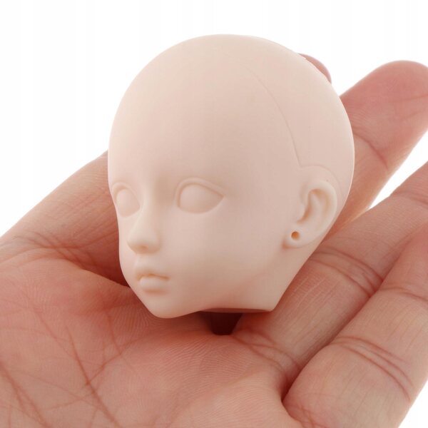 BJD 25 cm 1/6 Gelenkkörper mit Kunststoffkopf ohne Augen, normale Haut