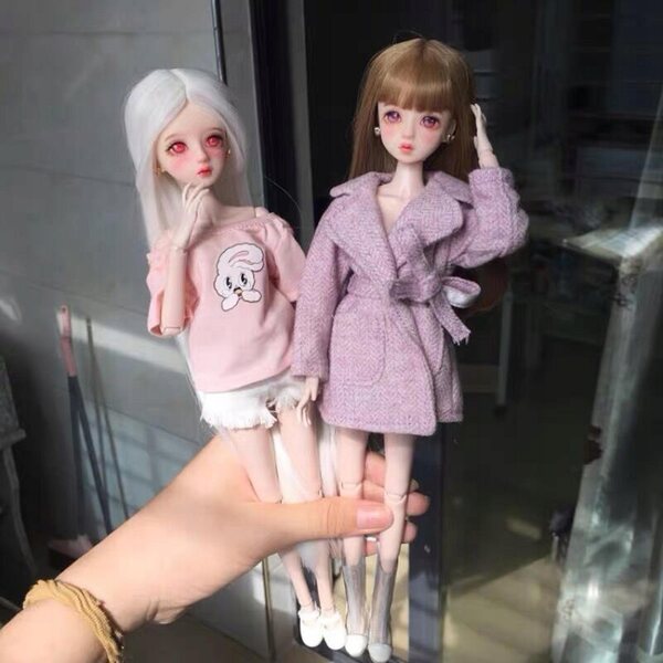 BJD 25 cm 1/6 Gelenkkörper mit Kunststoffkopf ohne Augen, normale Haut