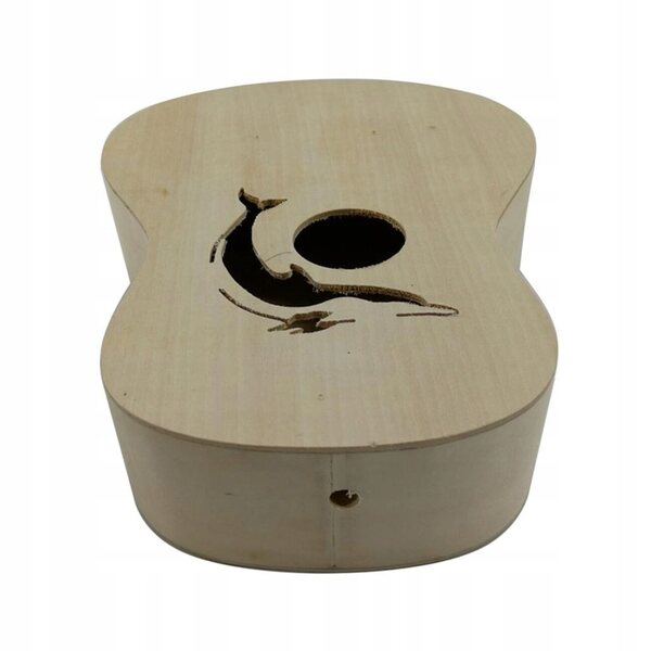 21-Zoll-Ukulele aus Holz zum Zusammenbauen – Komplettset für Einsteiger